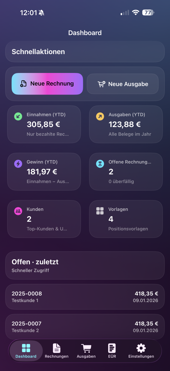 Rechnivio Screenshot