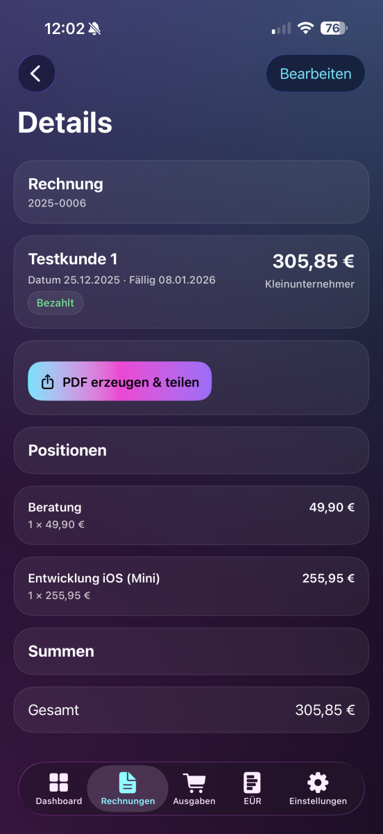 Rechnivio Screenshot